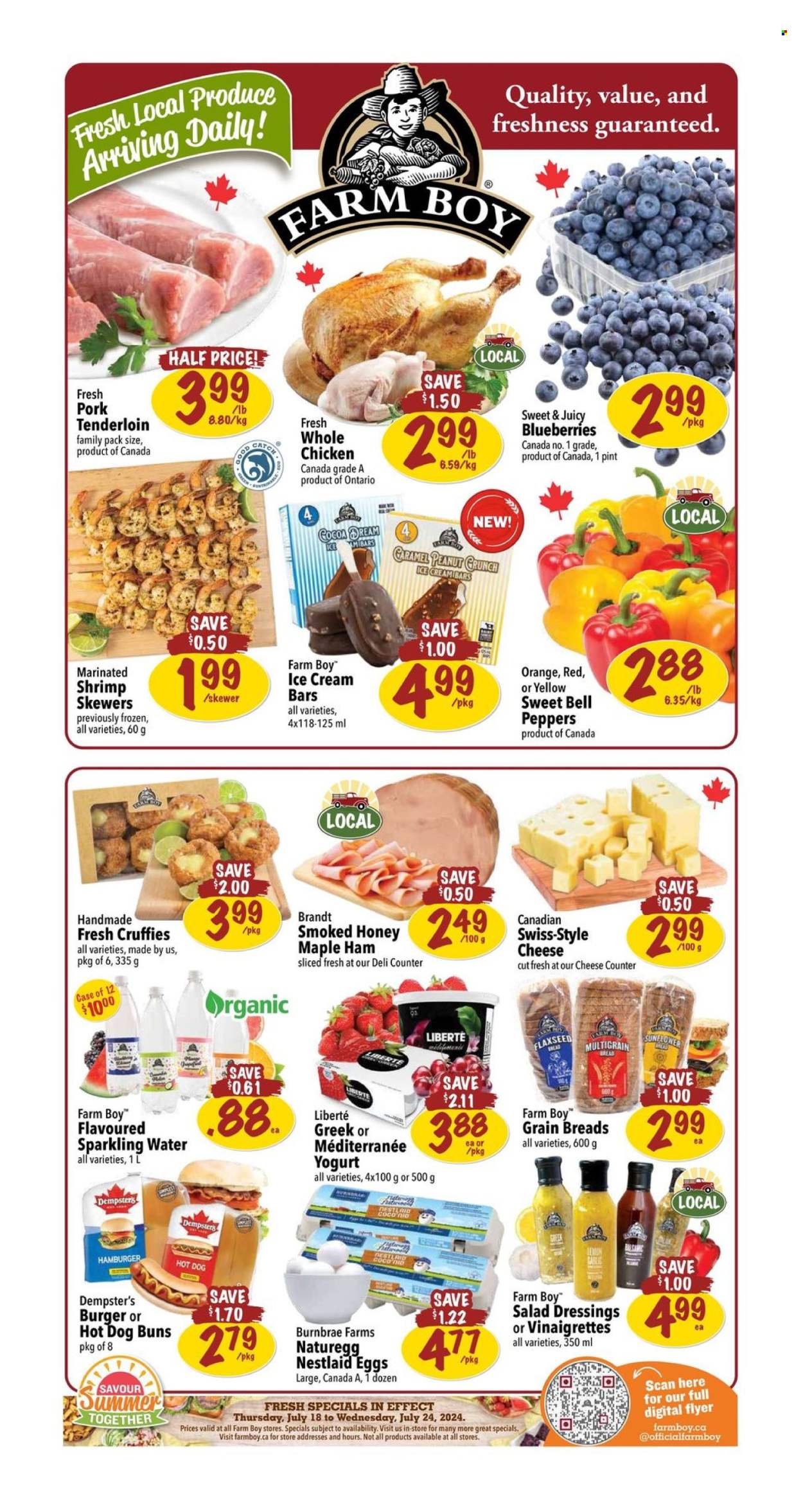 Farm Boy flyer - July 18, 2024 - July 24, 2024. Page 1