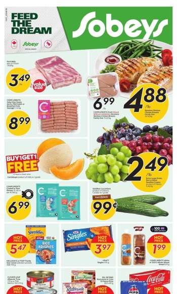 Sobeys Flyer - July 18, 2024 - July 24, 2024.