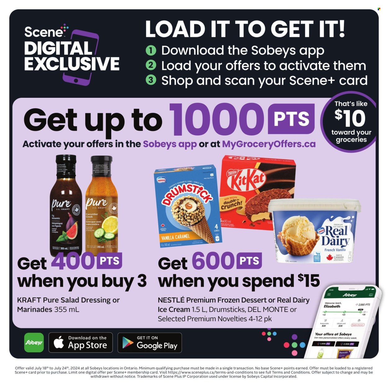Sobeys flyer - July 18, 2024 - July 24, 2024. Page 4