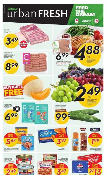 Circulaire Sobeys Urban Fresh - 18 Juillet 2024 - 24 Juillet 2024.