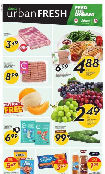 Circulaire Sobeys Urban Fresh - 18 Juillet 2024 - 24 Juillet 2024.