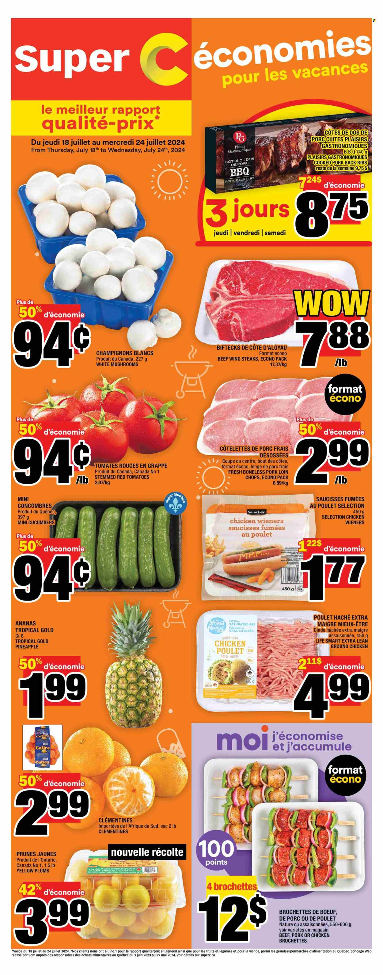 Super C flyer - July 18, 2024 - July 24, 2024. Page 1