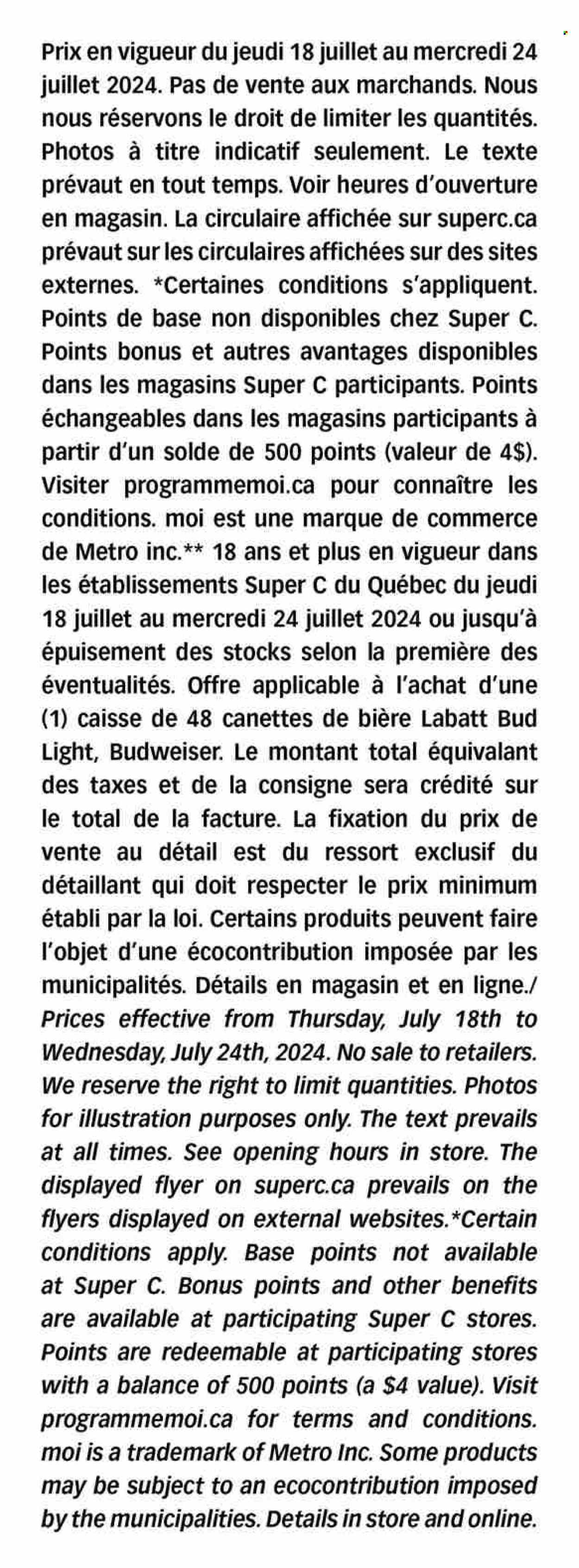 Super C flyer - July 18, 2024 - July 24, 2024. Page 15