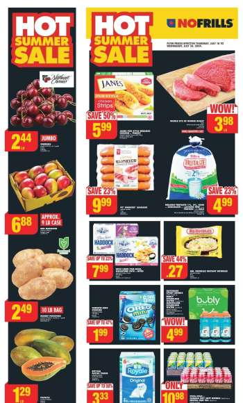 No Frills Flyer - July 18, 2024 - July 24, 2024.