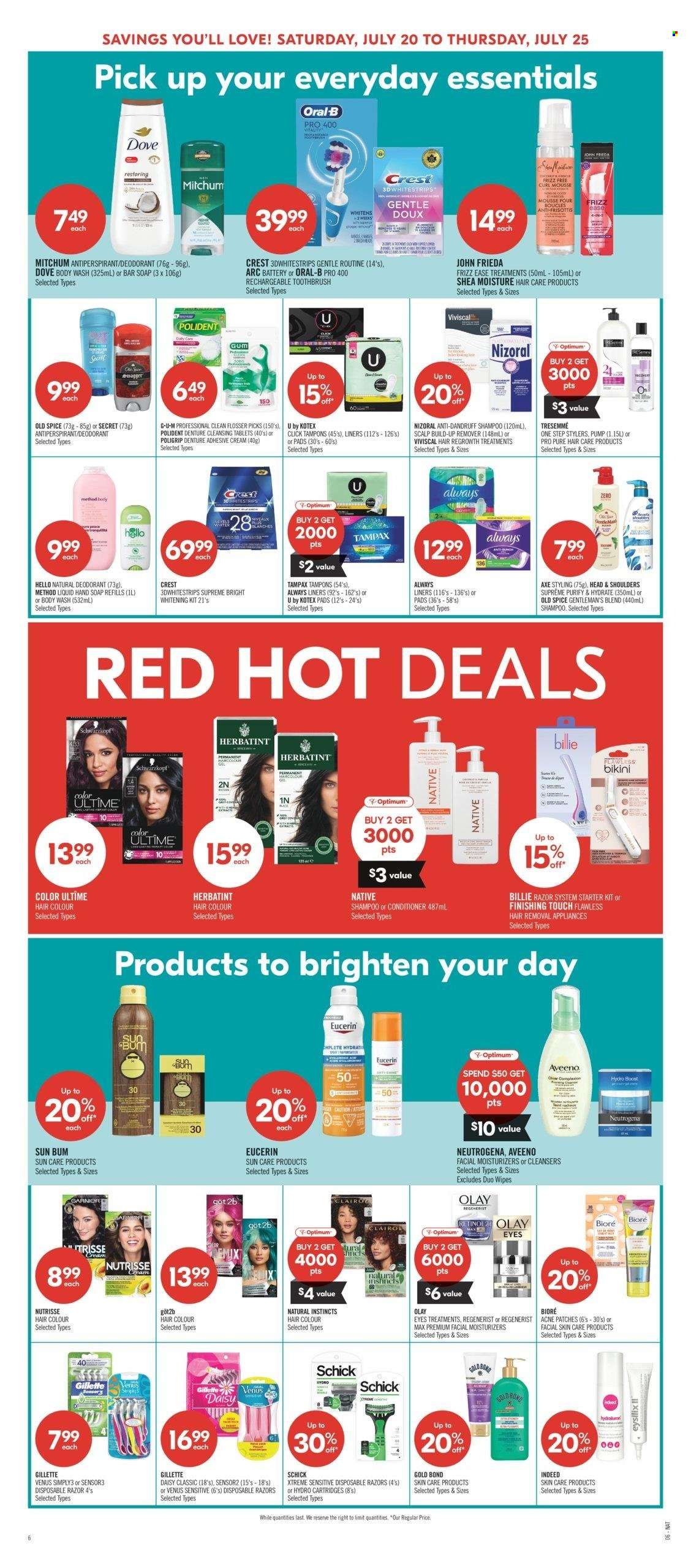Shoppers Drug Mart flyer - July 20, 2024 - July 25, 2024. Page 10