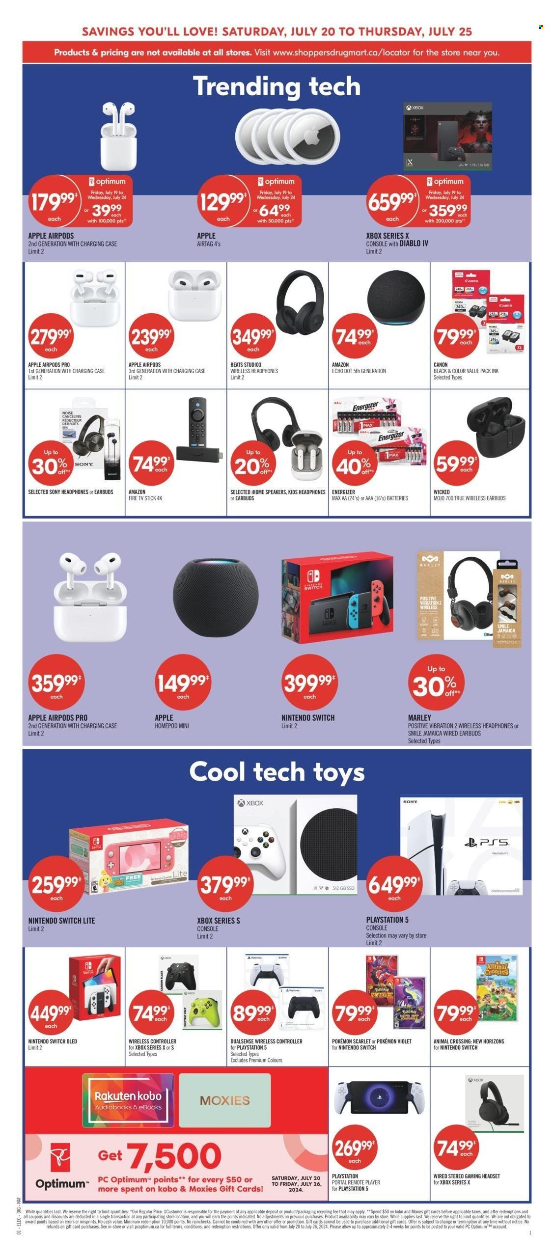 Shoppers Drug Mart flyer - July 20, 2024 - July 25, 2024. Page 12