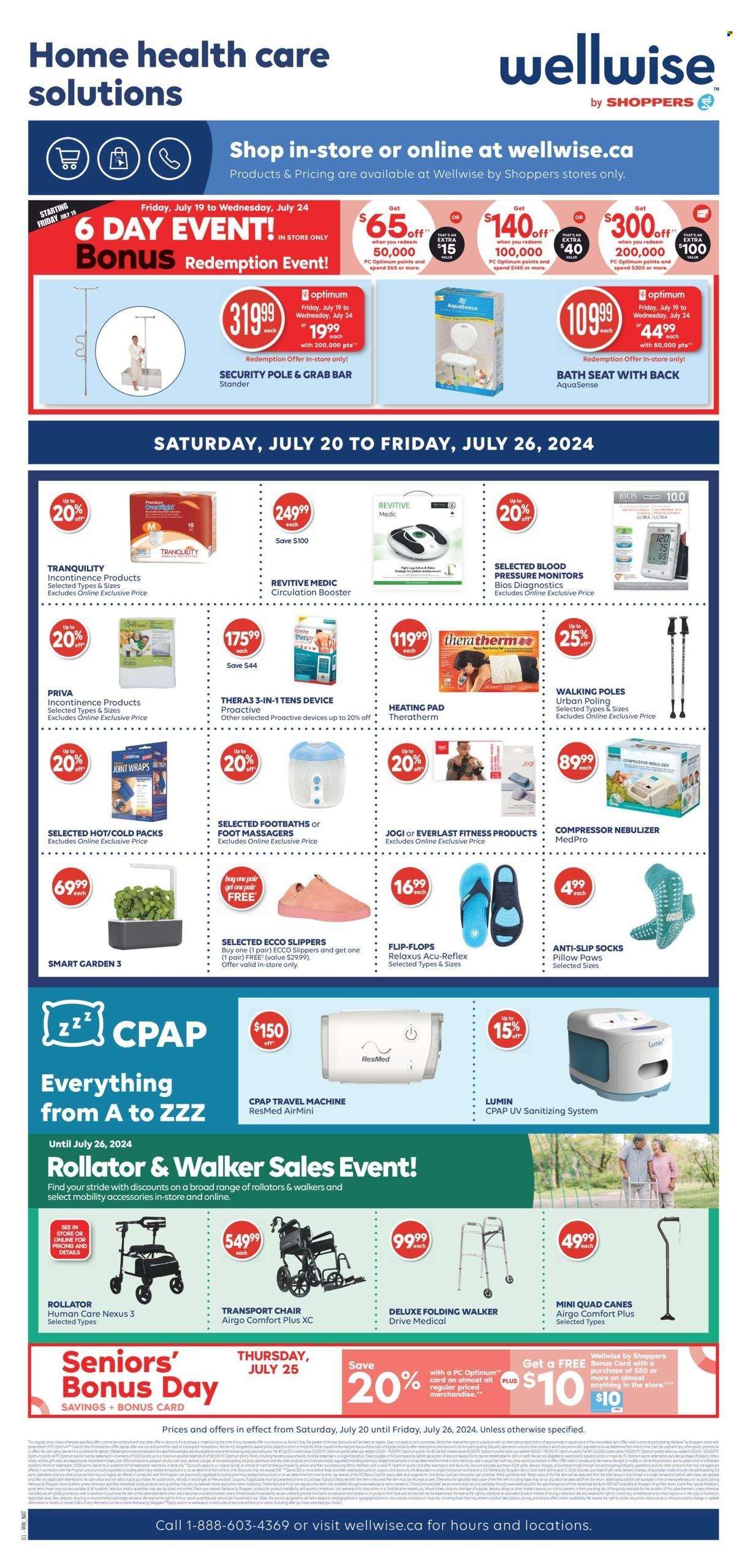 Shoppers Drug Mart flyer - July 20, 2024 - July 25, 2024. Page 20
