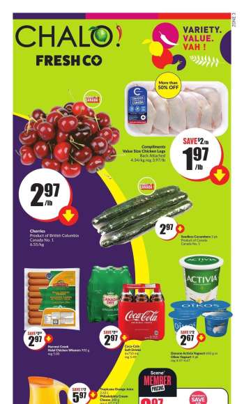 Circulaire Chalo! FreshCo. - 18 Juillet 2024 - 24 Juillet 2024.