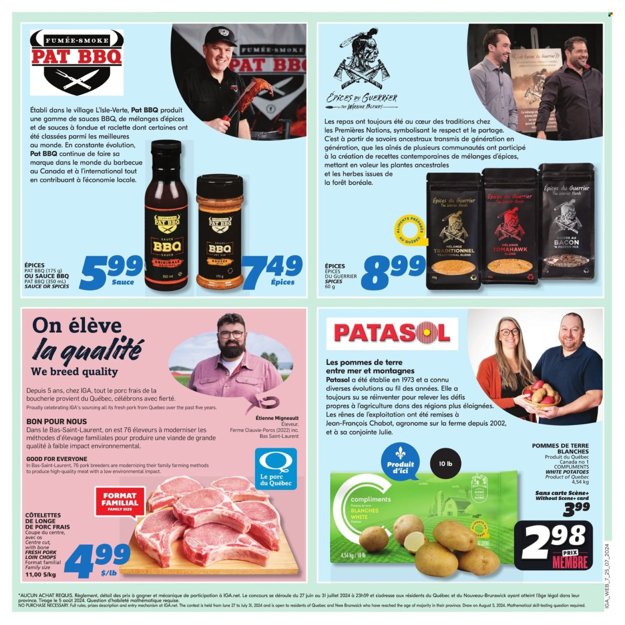 IGA flyer - July 25, 2024 - July 31, 2024. Page 6