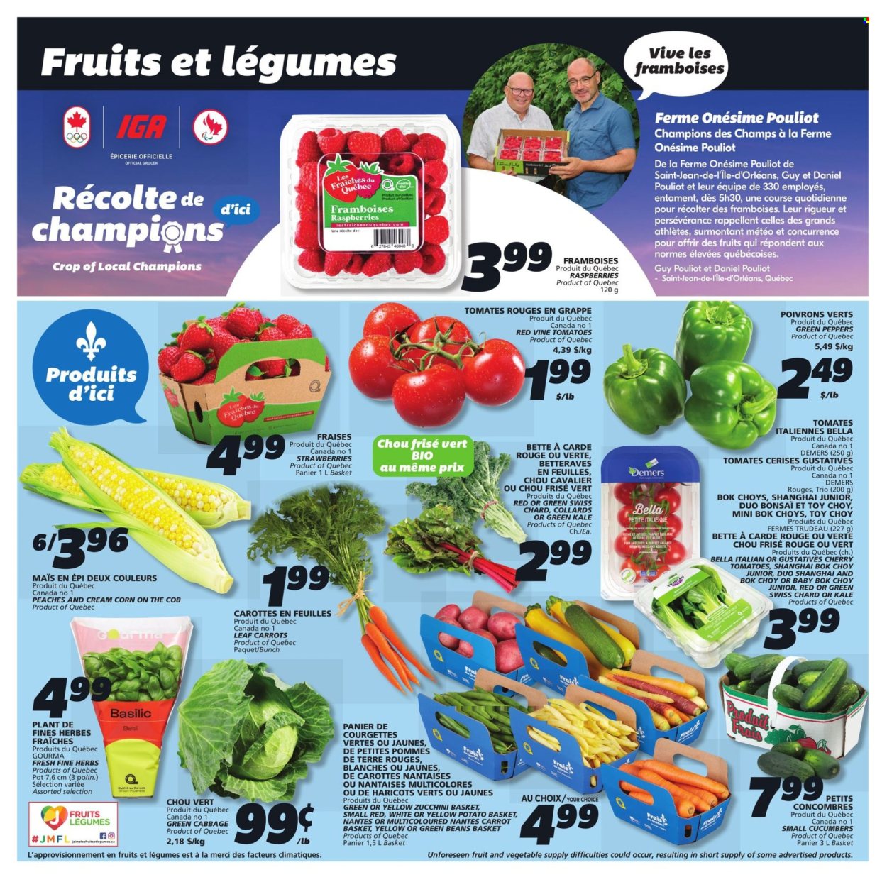 IGA flyer - July 25, 2024 - July 31, 2024. Page 9