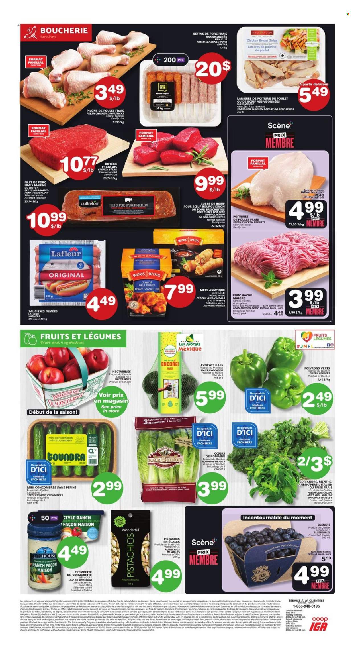 IGA flyer - July 25, 2024 - July 31, 2024. Page 4