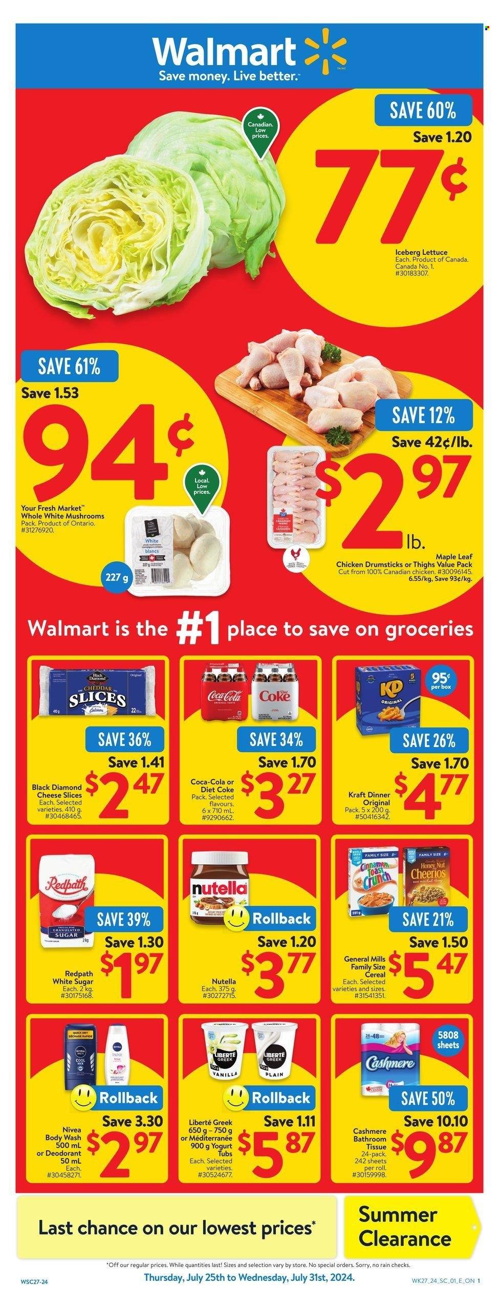 Walmart flyer - July 25, 2024 - July 31, 2024. Page 1