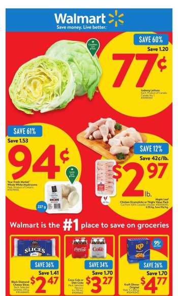 Walmart Flyer - July 25, 2024 - July 31, 2024.