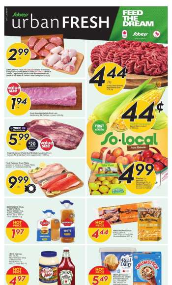 Sobeys Urban Fresh Flyer - July 25, 2024 - July 31, 2024.