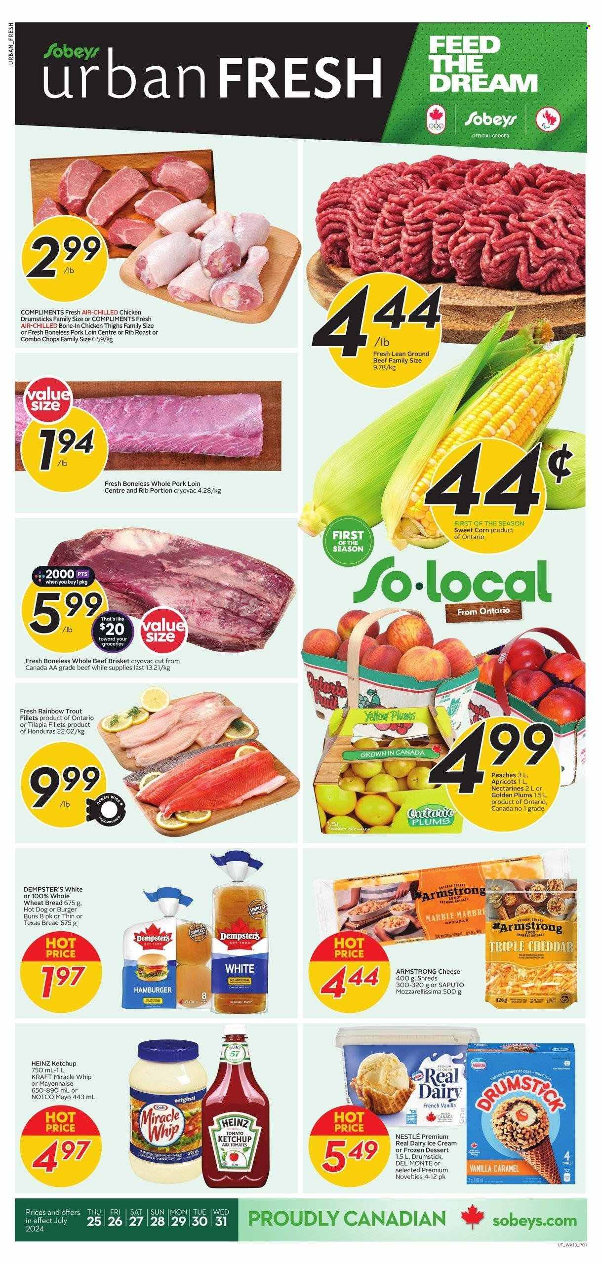 Sobeys Urban Fresh flyer - July 25, 2024 - July 31, 2024. Page 1