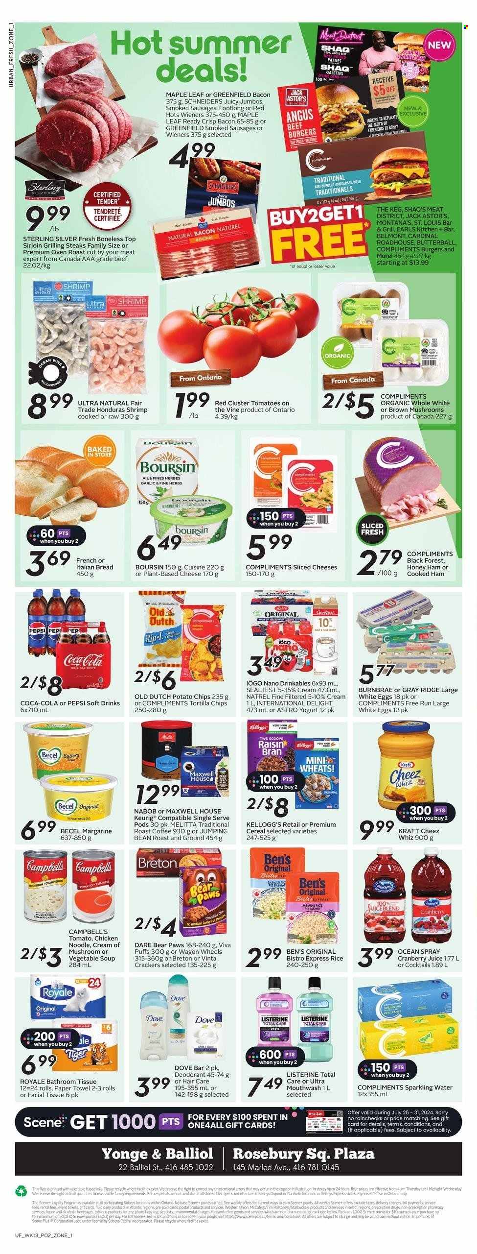 Sobeys Urban Fresh flyer - July 25, 2024 - July 31, 2024. Page 3
