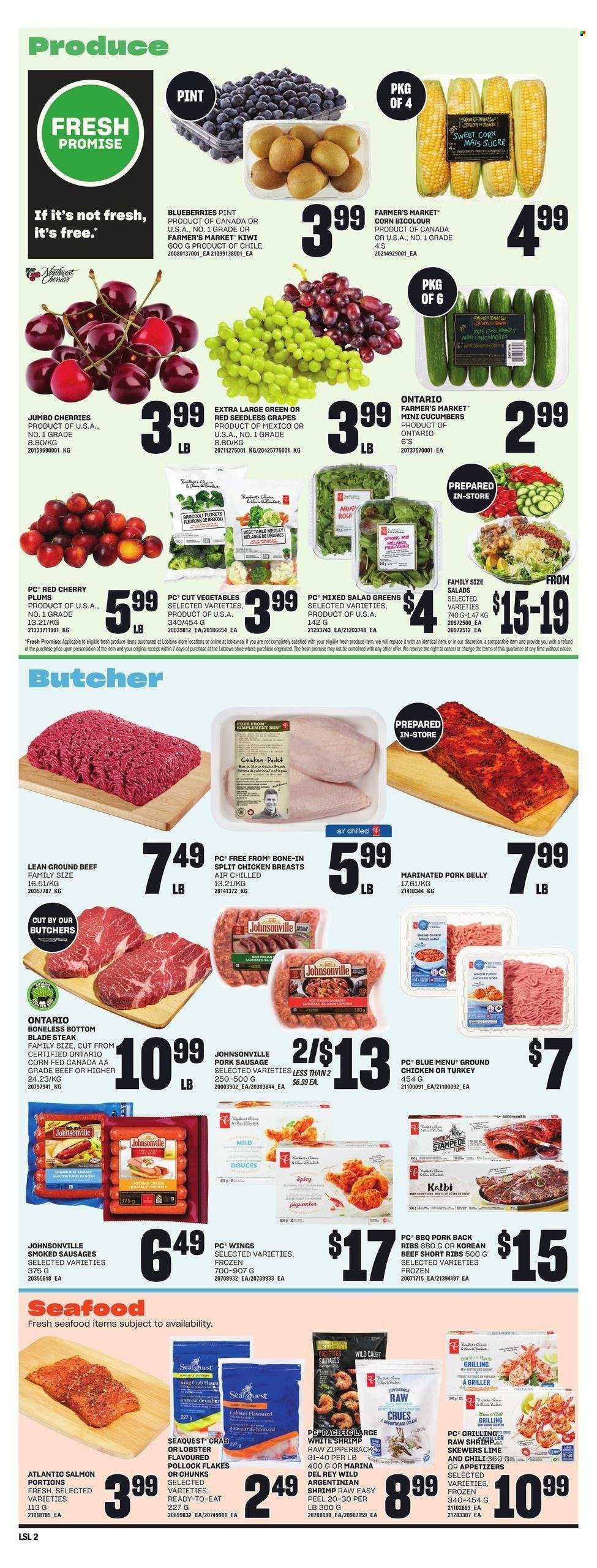 Loblaws flyer - July 25, 2024 - July 31, 2024. Page 3