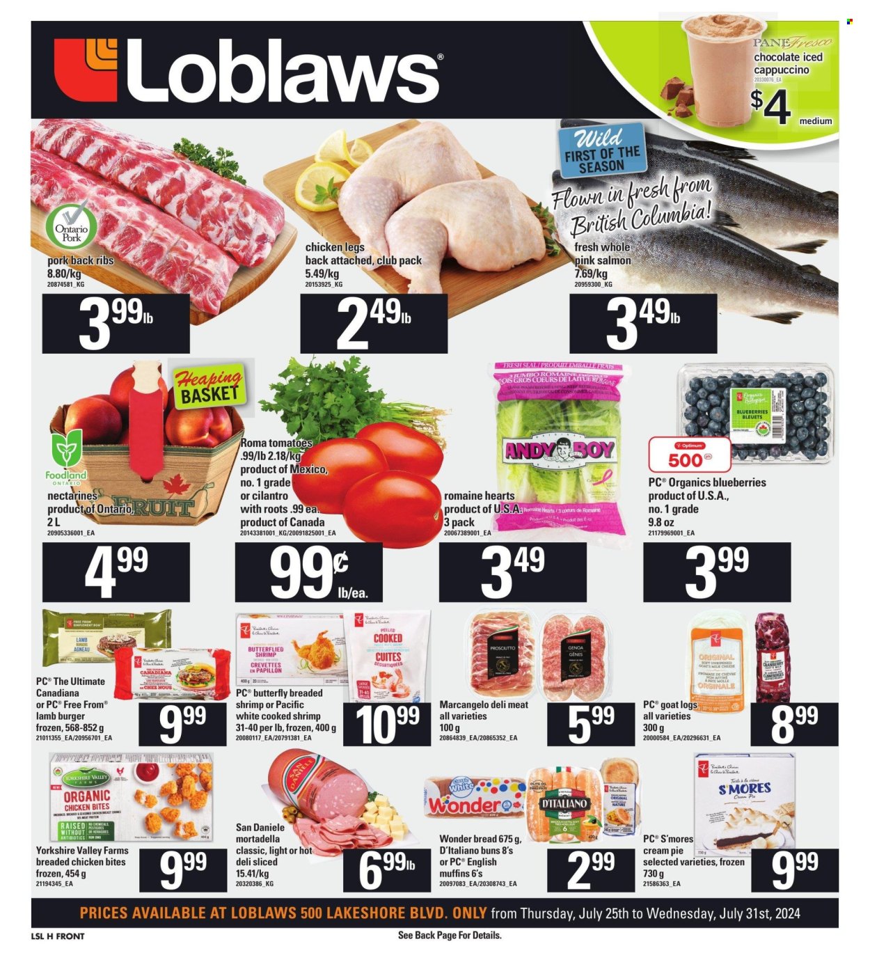 Loblaws flyer - July 25, 2024 - July 31, 2024. Page 1