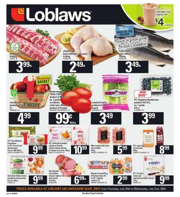 Loblaws Flyer - July 25, 2024 - July 31, 2024.