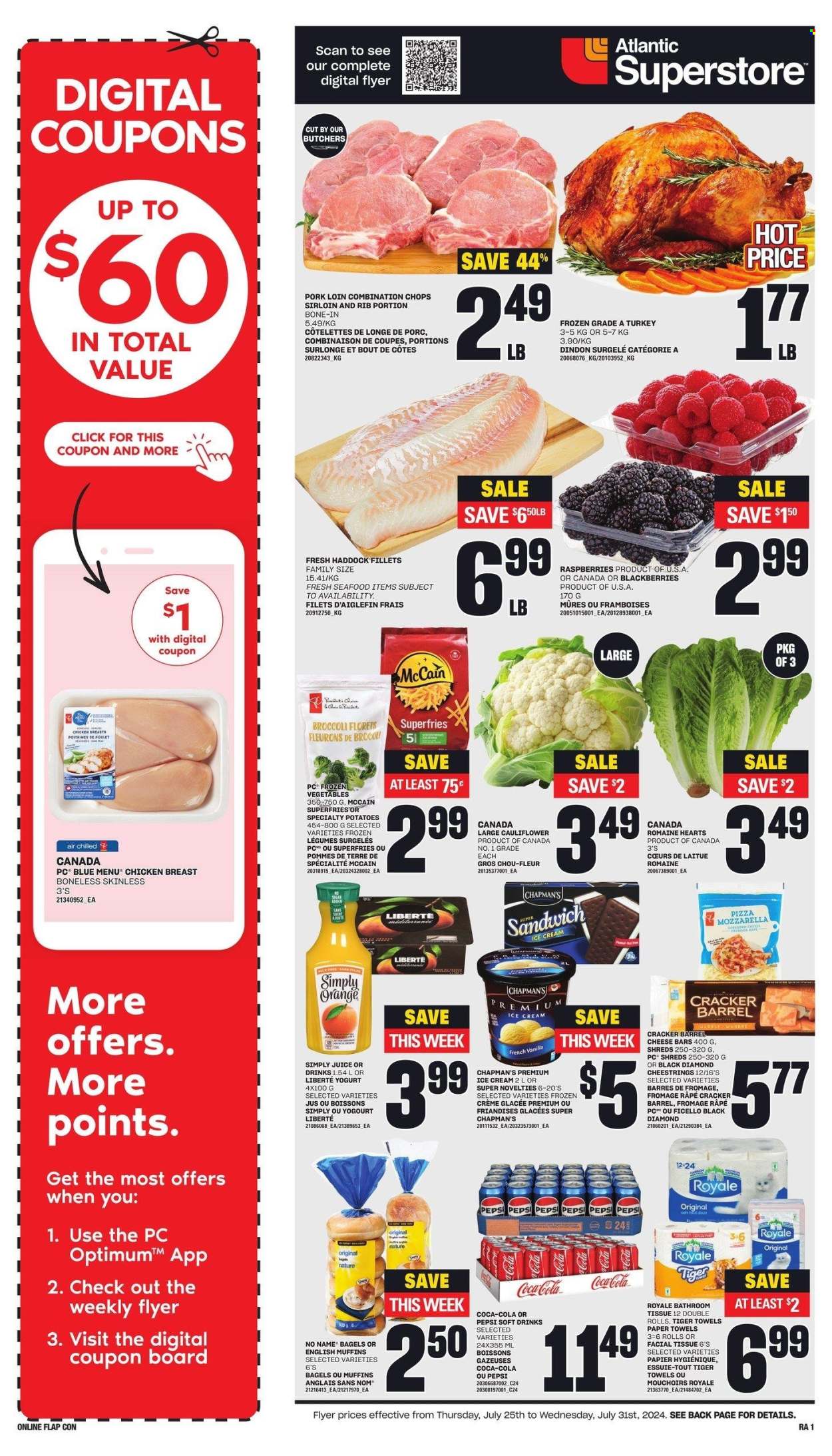 Atlantic Superstore flyer - July 25, 2024 - July 31, 2024. Page 1
