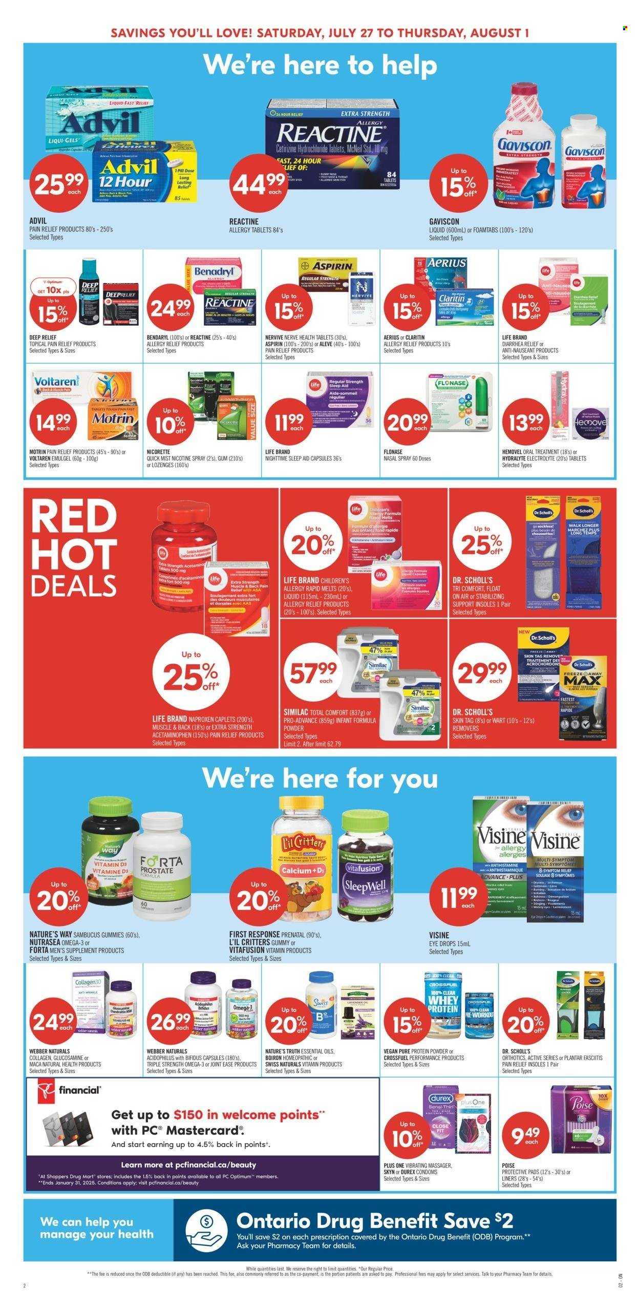 Shoppers Drug Mart flyer - July 27, 2024 - August 01, 2024. Page 4