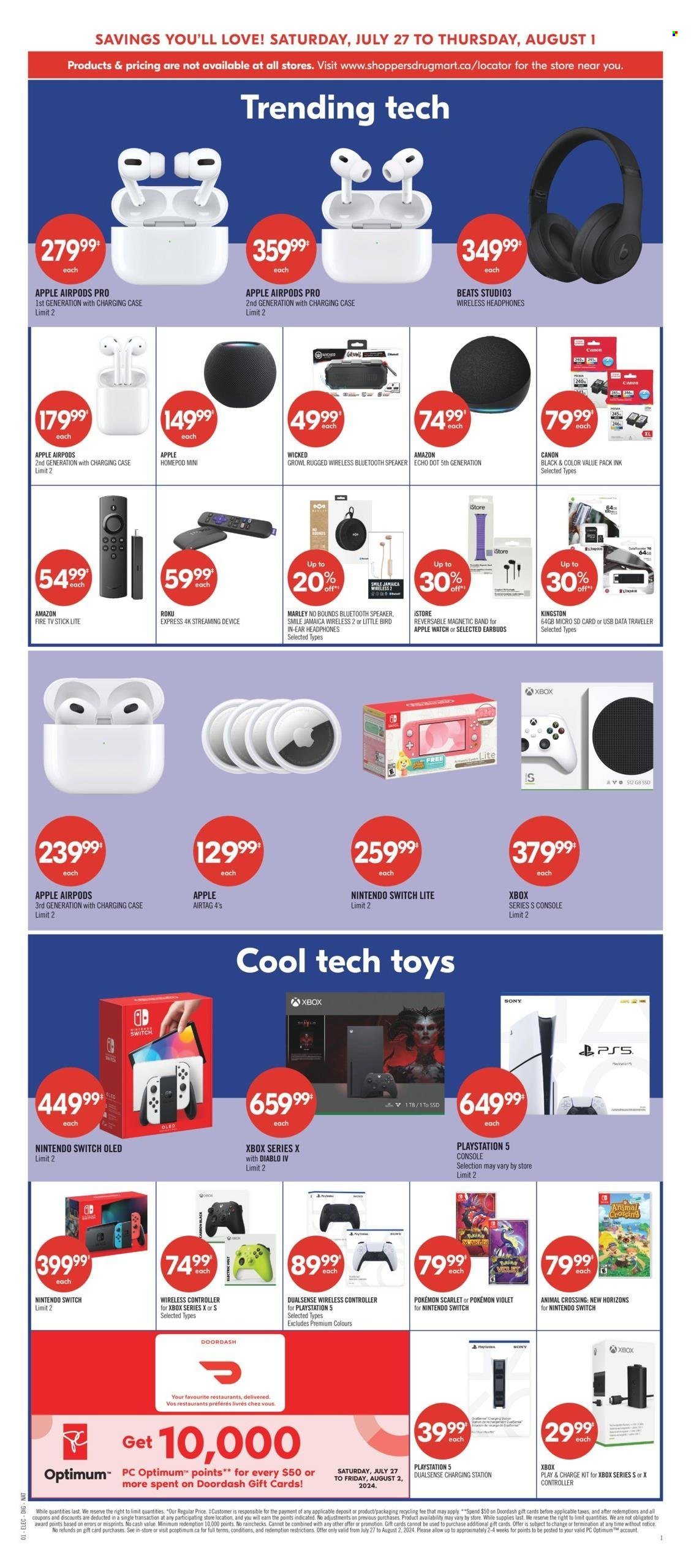 Shoppers Drug Mart flyer - July 27, 2024 - August 01, 2024. Page 14
