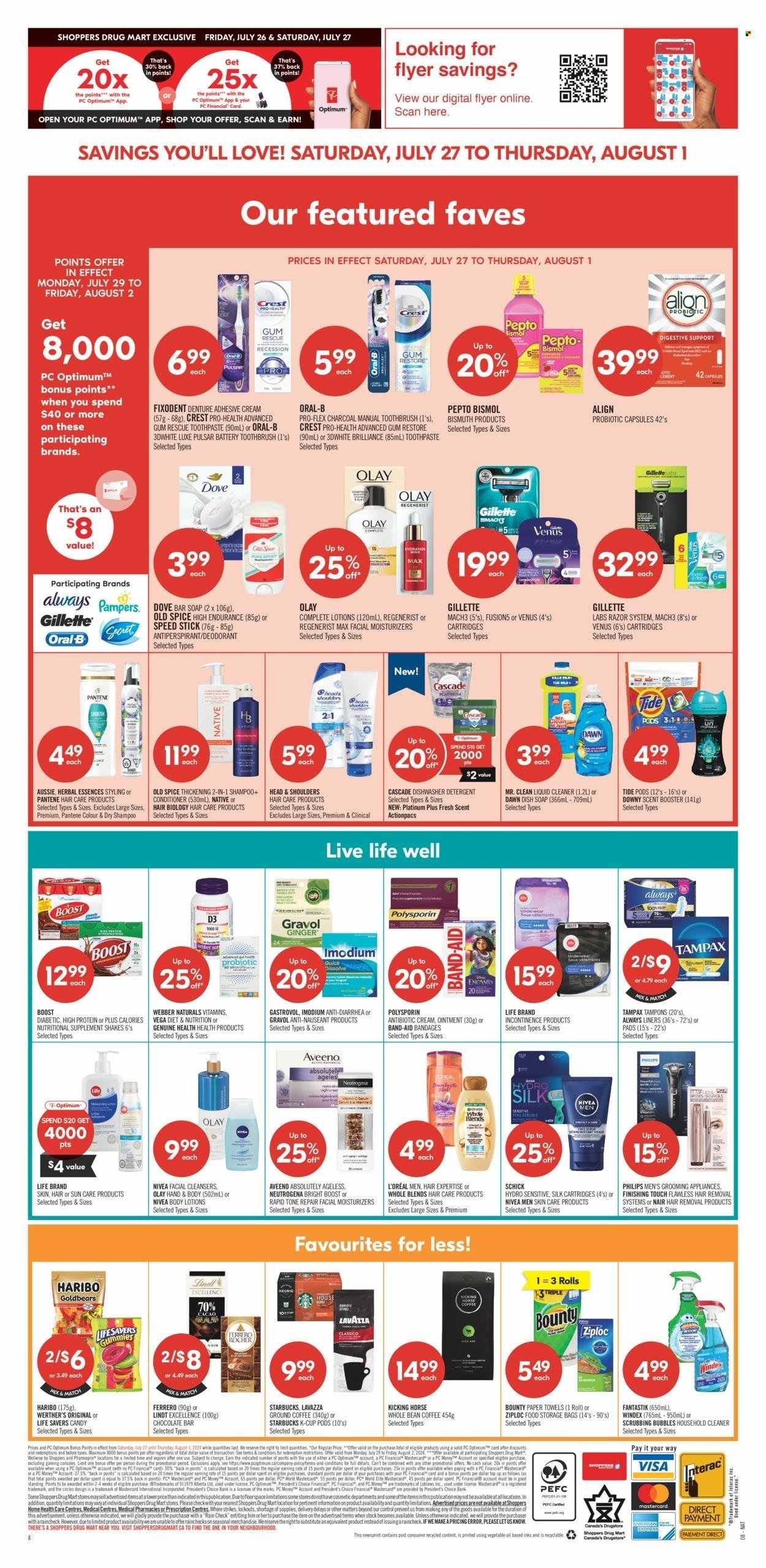 Shoppers Drug Mart flyer - July 27, 2024 - August 01, 2024. Page 19