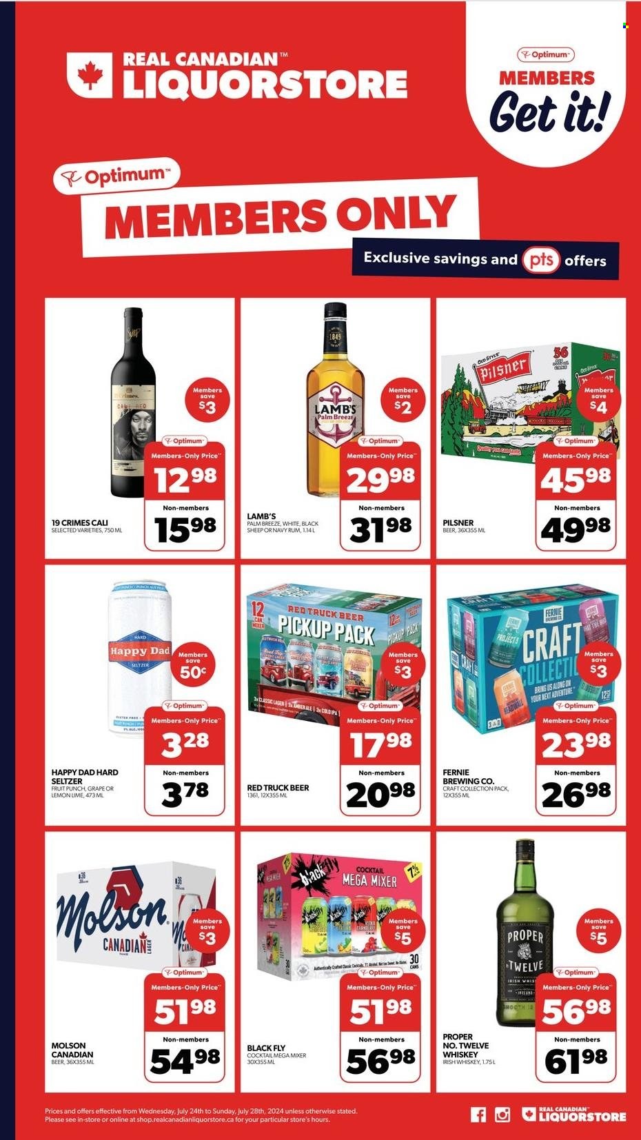Real Canadian Liquorstore flyer - July 24, 2024 - July 28, 2024. Page 3
