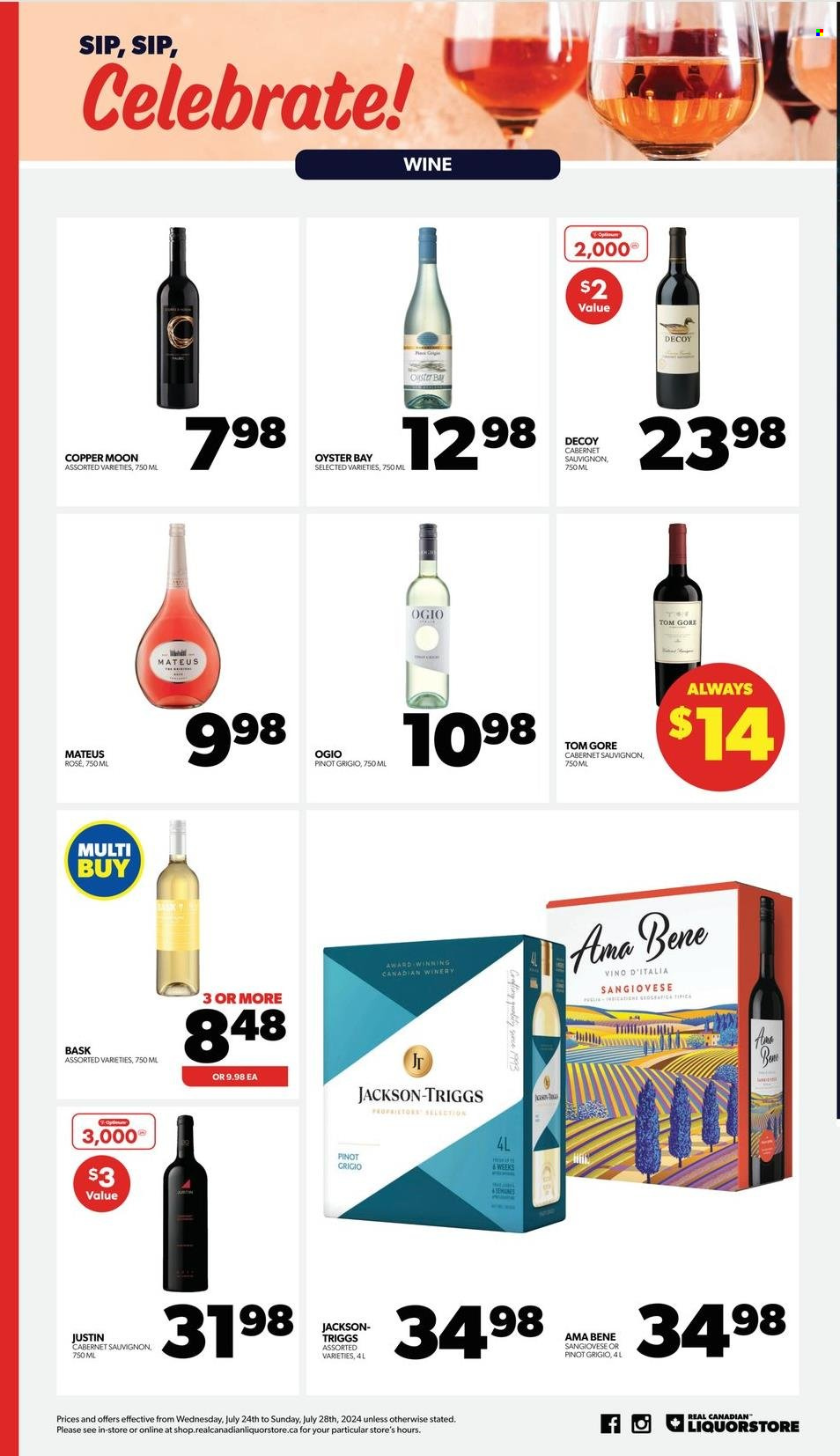 Real Canadian Liquorstore flyer - July 24, 2024 - July 28, 2024. Page 4