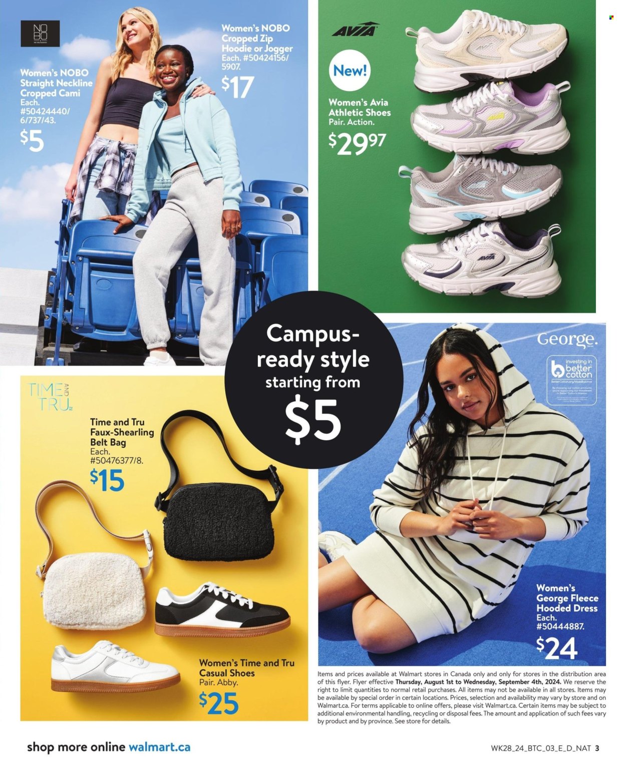 Walmart flyer - August 01, 2024 - September 04, 2024. Page 3