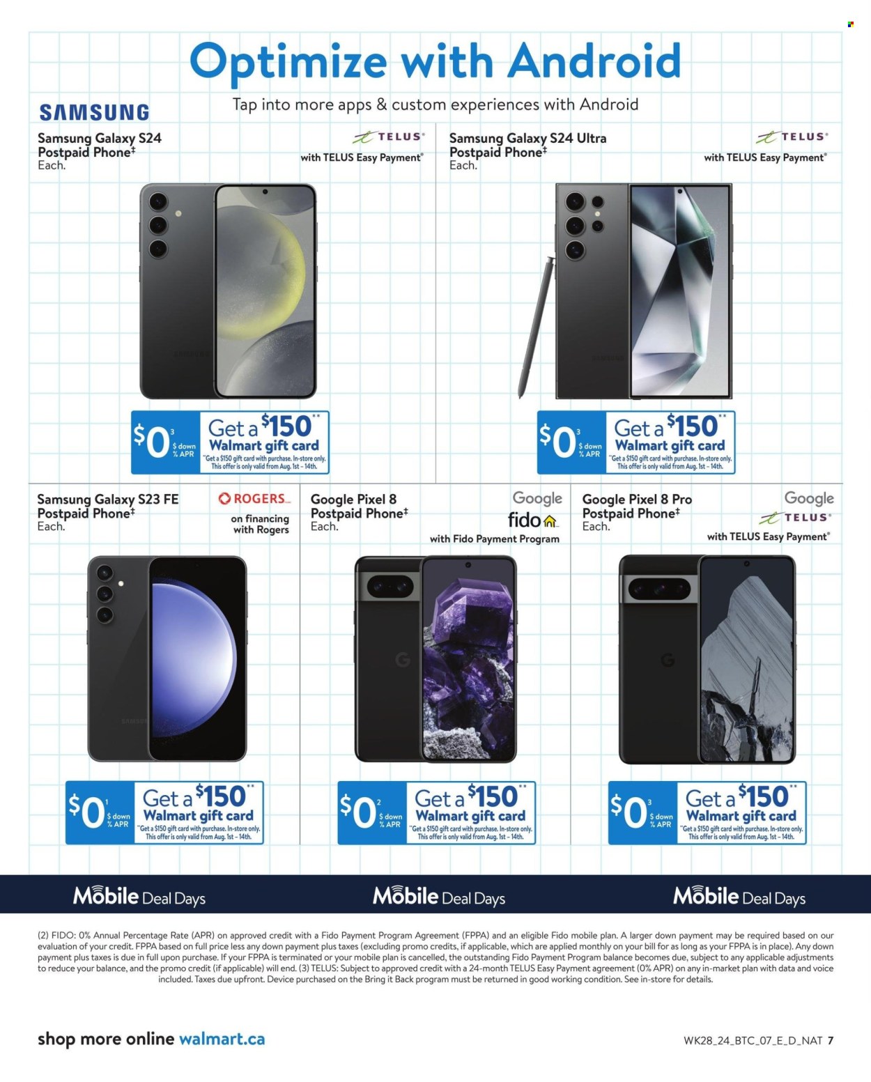 Walmart flyer - August 01, 2024 - September 04, 2024. Page 7