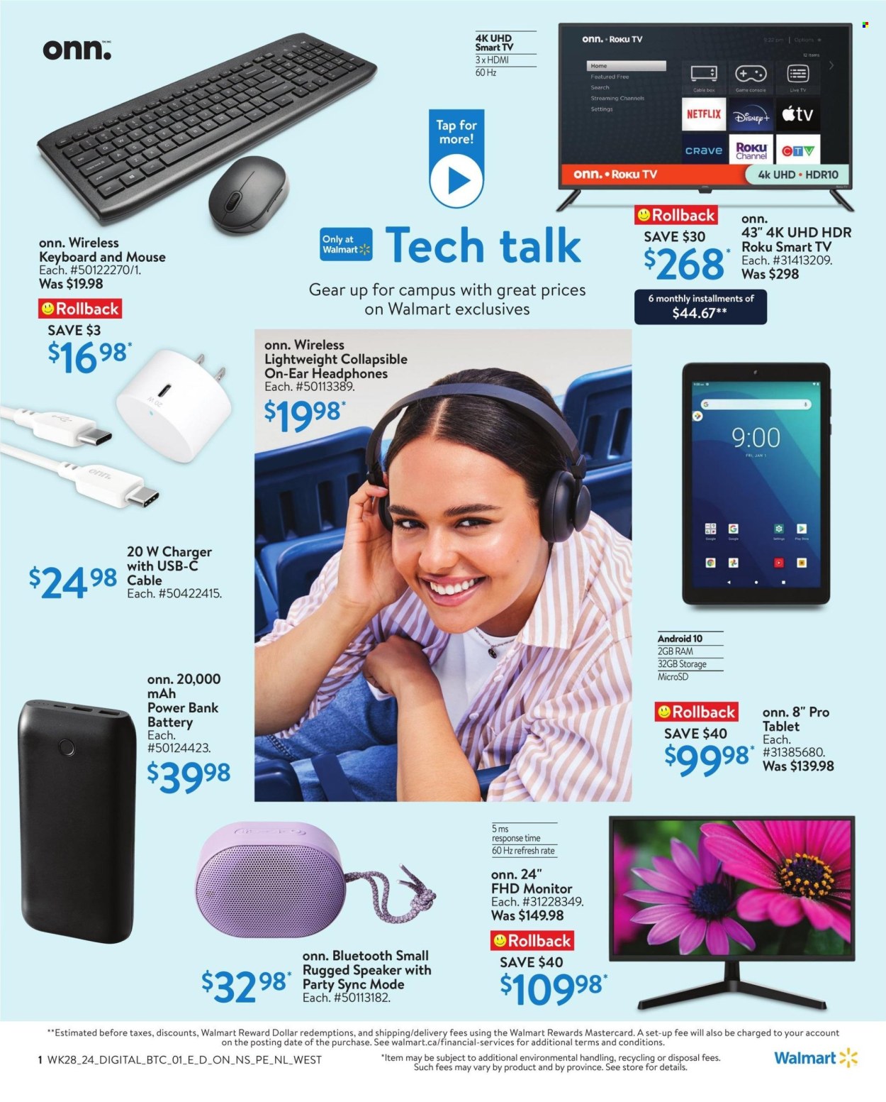 Walmart flyer - August 01, 2024 - September 04, 2024. Page 8