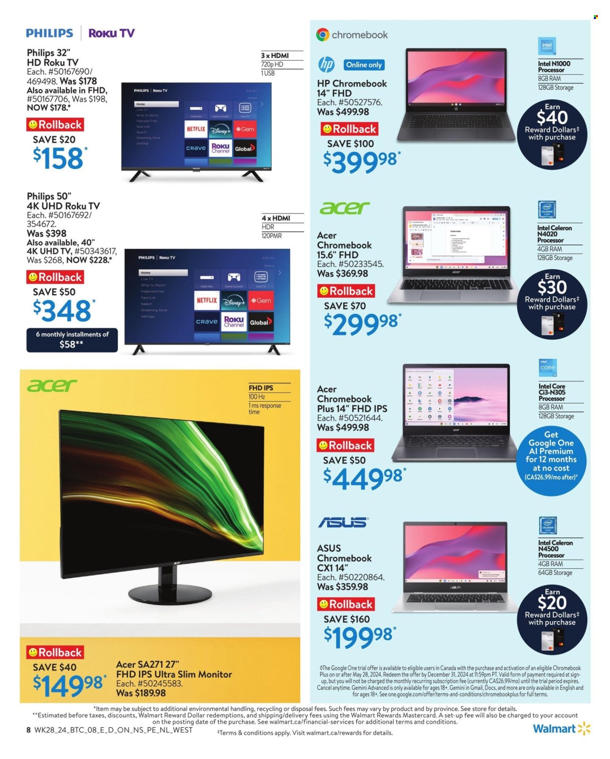 Walmart flyer - August 01, 2024 - September 04, 2024. Page 9
