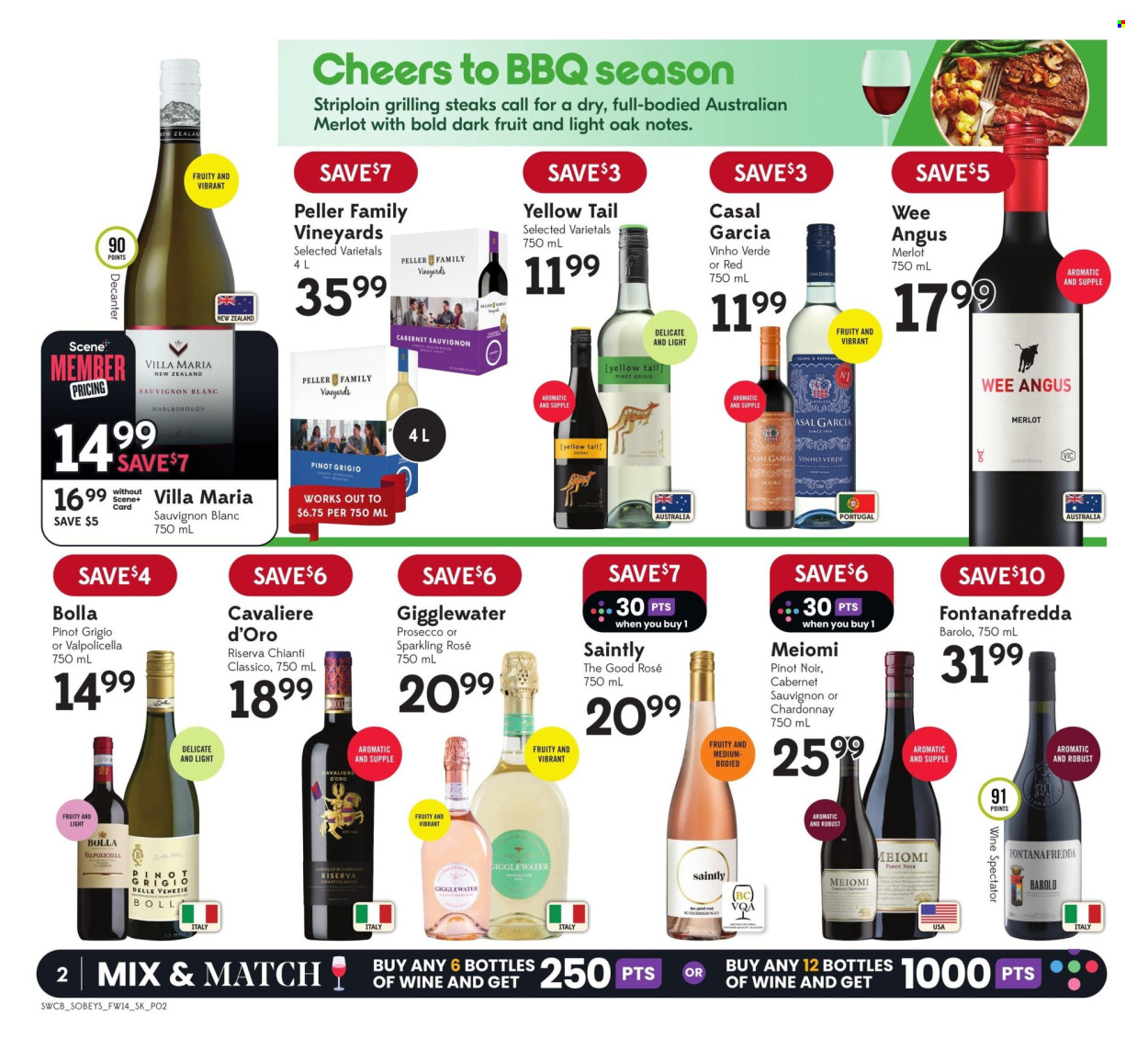 Sobeys Liquor flyer - August 01, 2024 - August 07, 2024. Page 2