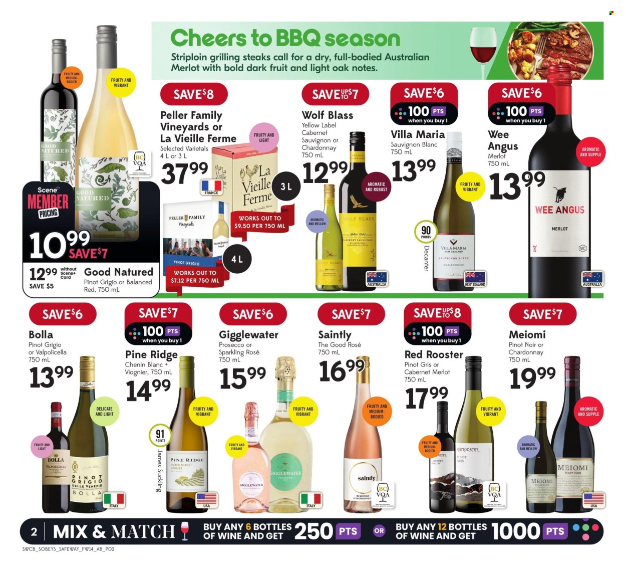 Sobeys Liquor flyer - August 01, 2024 - August 07, 2024. Page 2