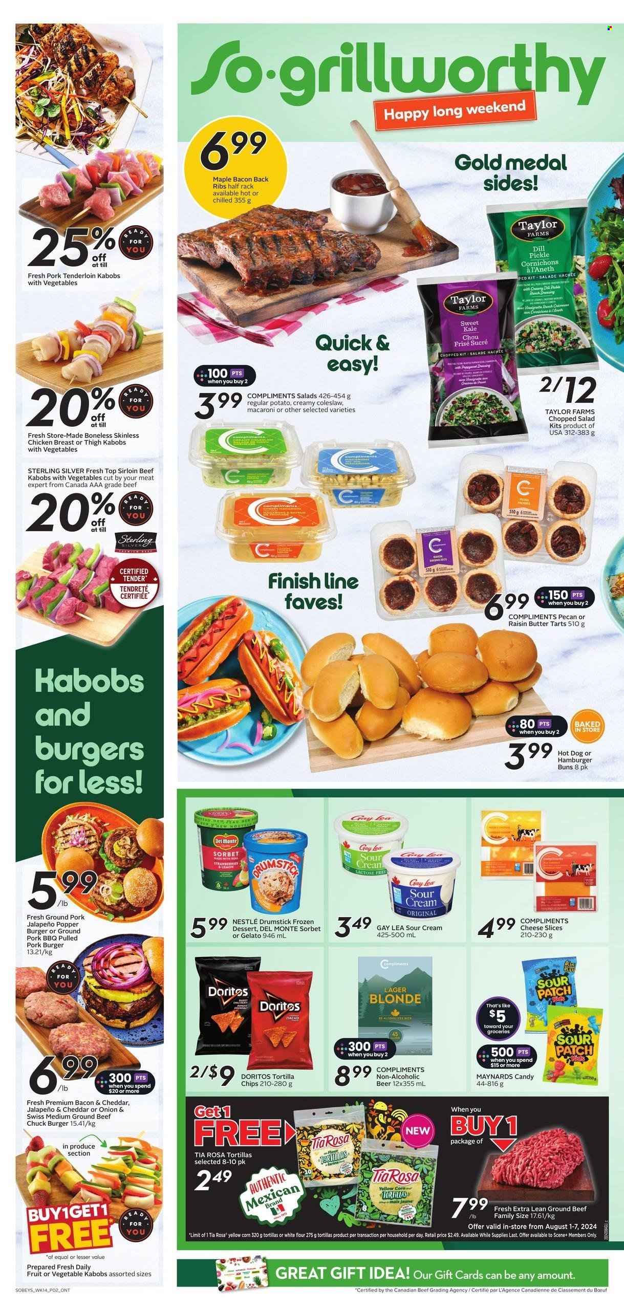 Sobeys Urban Fresh flyer - August 01, 2024 - August 07, 2024. Page 4
