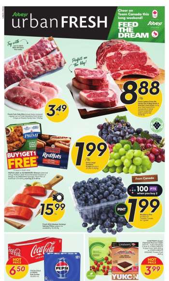 Sobeys Urban Fresh Flyer - August 01, 2024 - August 07, 2024.