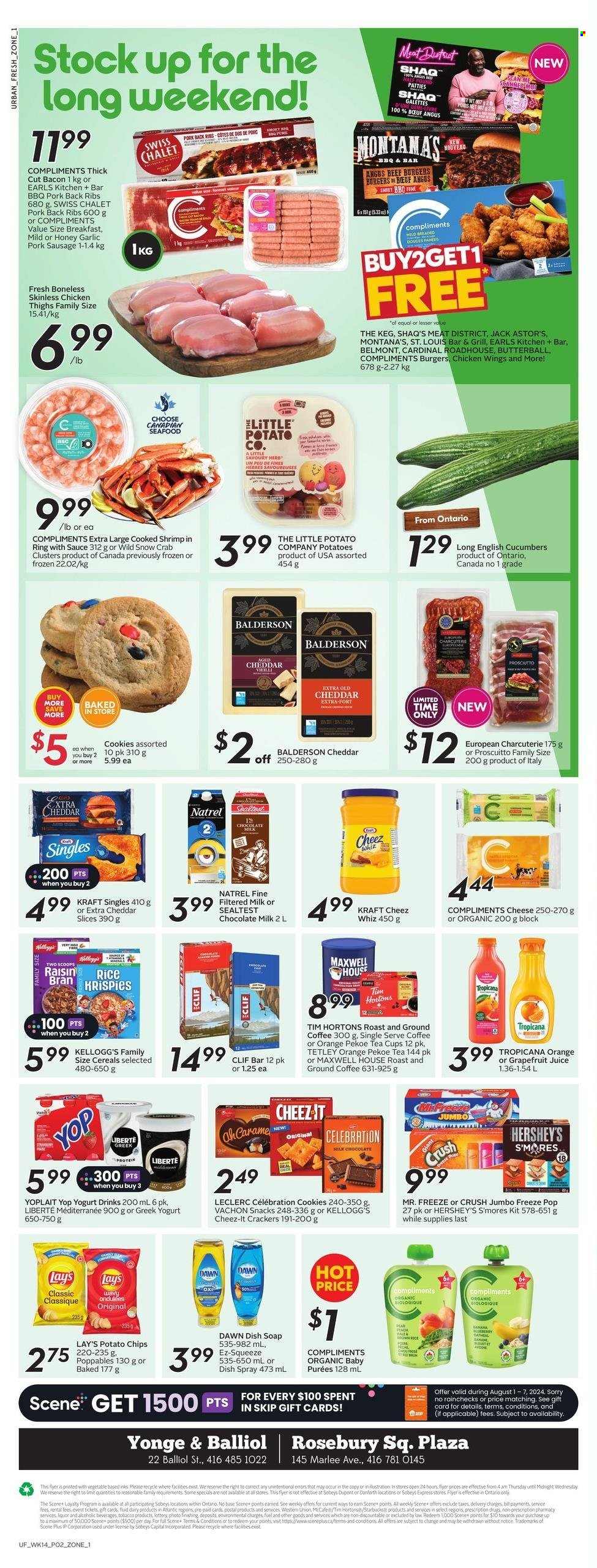 Sobeys Urban Fresh flyer - August 01, 2024 - August 07, 2024. Page 3