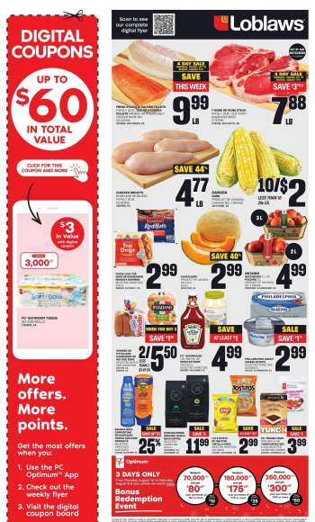 Loblaws Flyer - August 01, 2024 - August 07, 2024.