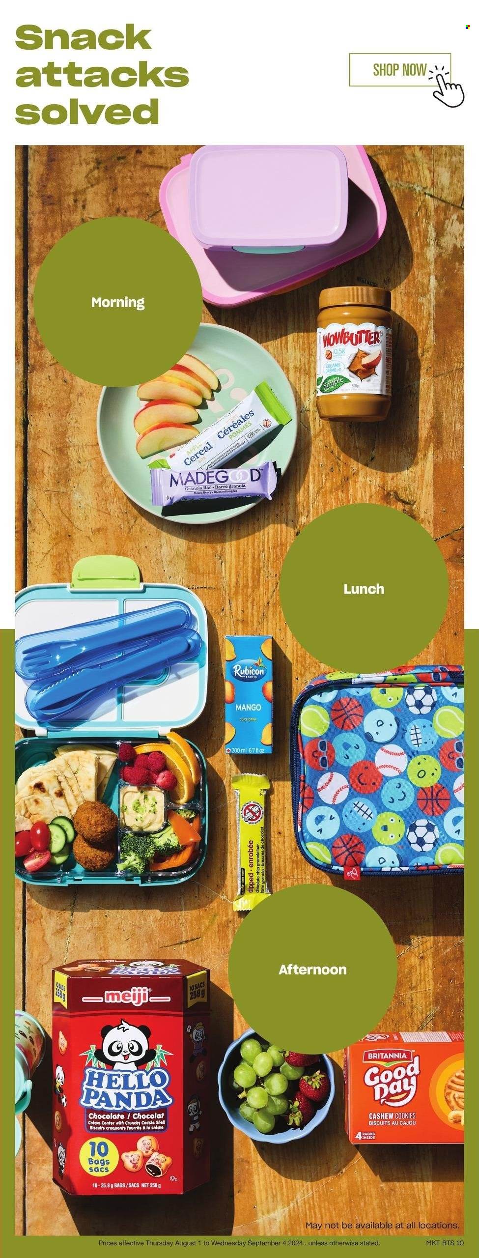 Loblaws flyer - August 01, 2024 - September 04, 2024. Page 10
