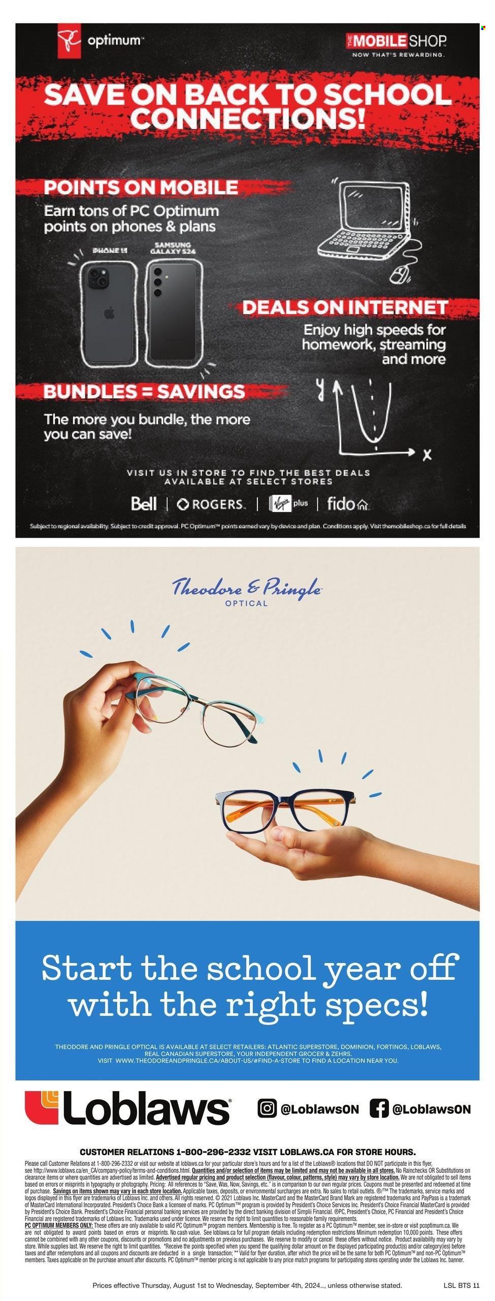 Loblaws flyer - August 01, 2024 - September 04, 2024. Page 11