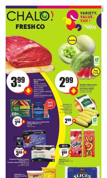 FreshCo. Flyer - August 01, 2024 - August 07, 2024.
