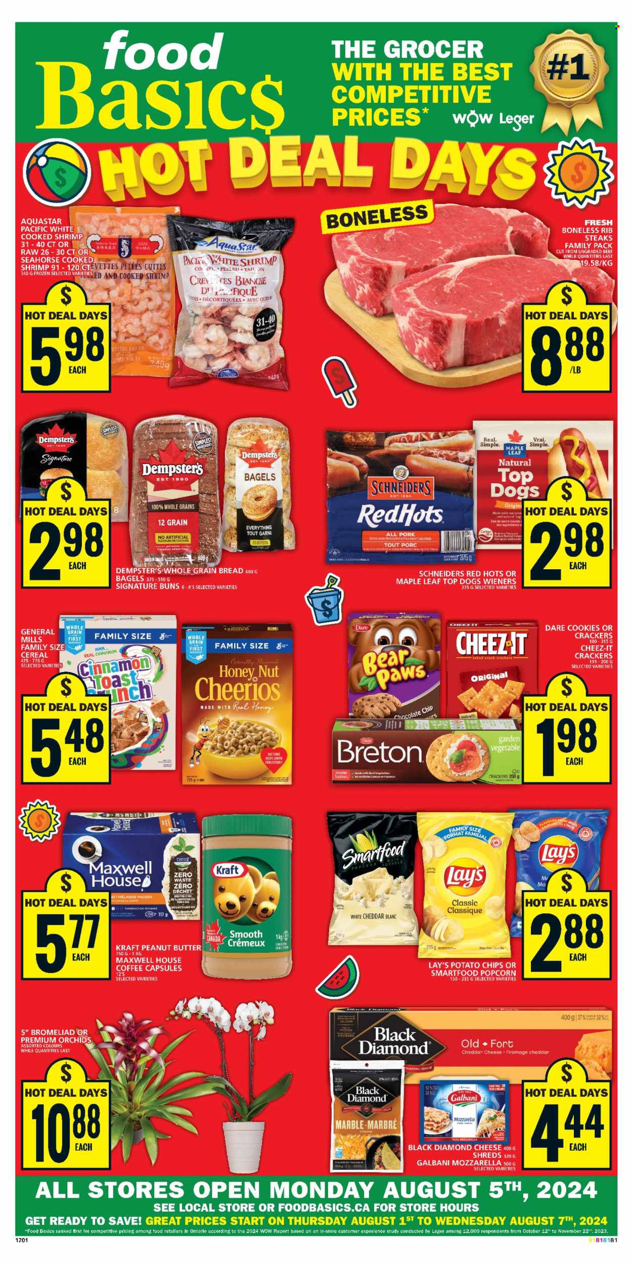 Food Basics flyer - August 01, 2024 - August 07, 2024. Page 1