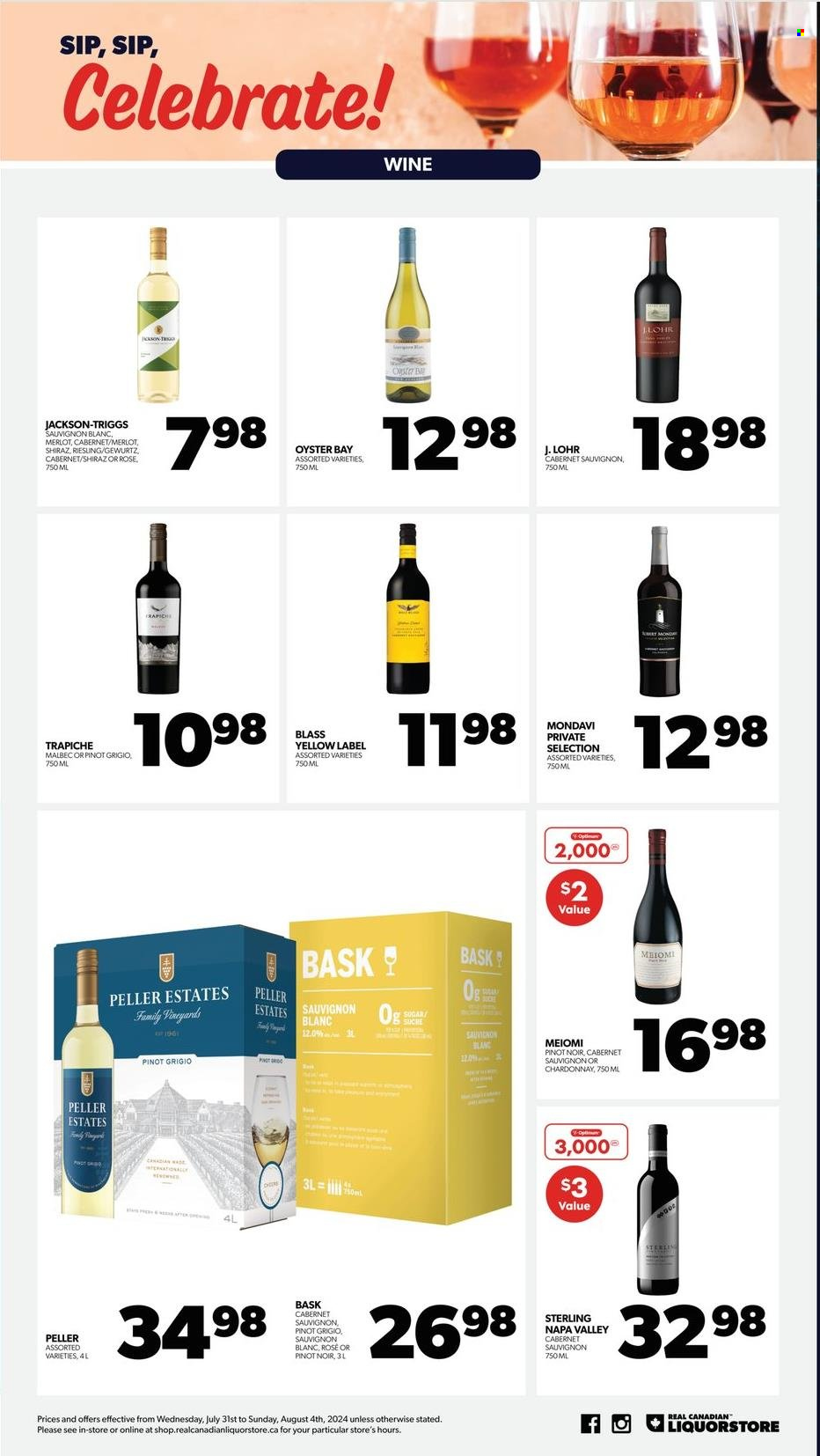 Real Canadian Liquorstore flyer - July 31, 2024 - August 04, 2024. Page 4