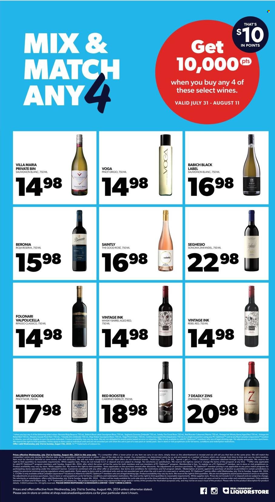 Real Canadian Liquorstore flyer - July 31, 2024 - August 04, 2024. Page 8