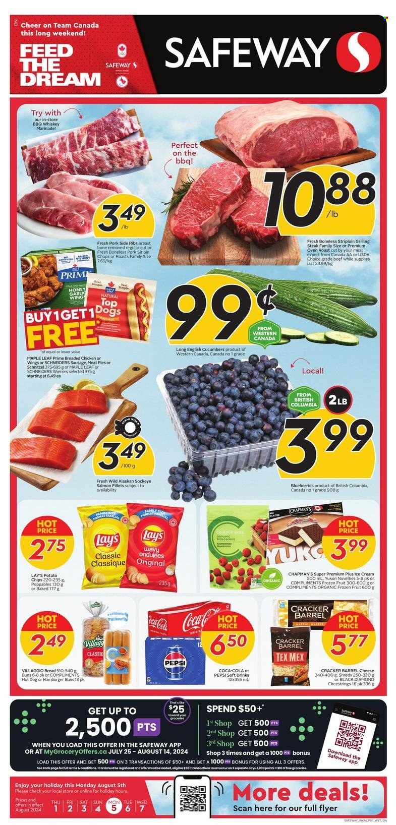 Circulaire Safeway - 01 Août 2024 - 07 Août 2024. Page 1