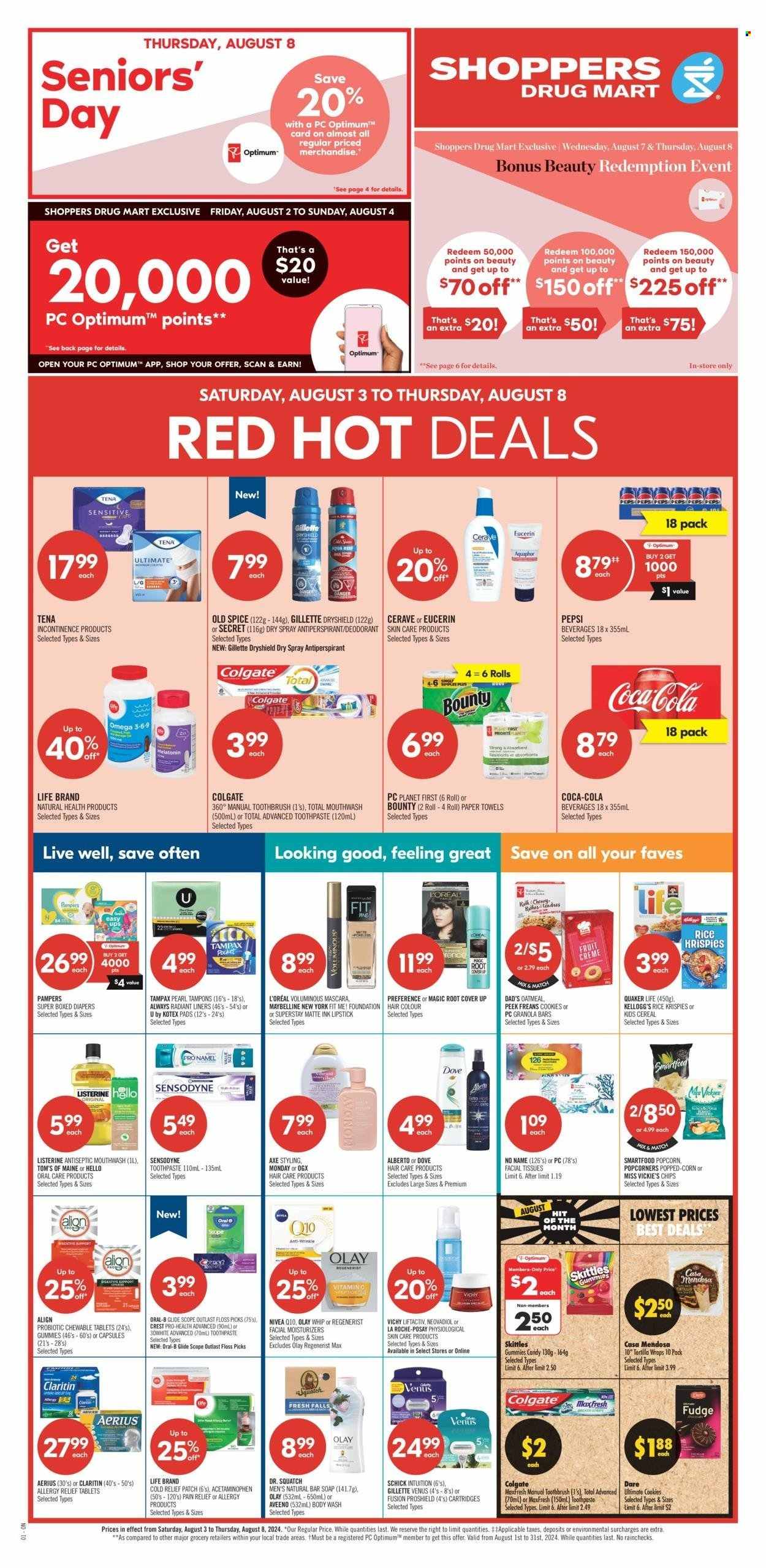 Shoppers Drug Mart flyer - August 03, 2024 - August 08, 2024. Page 4