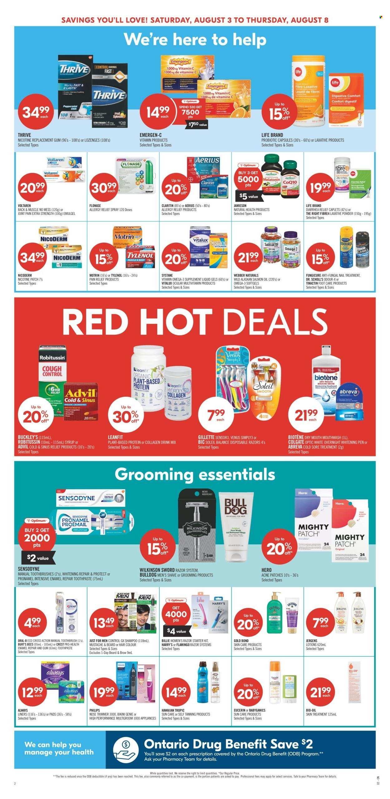 Shoppers Drug Mart flyer - August 03, 2024 - August 08, 2024. Page 6