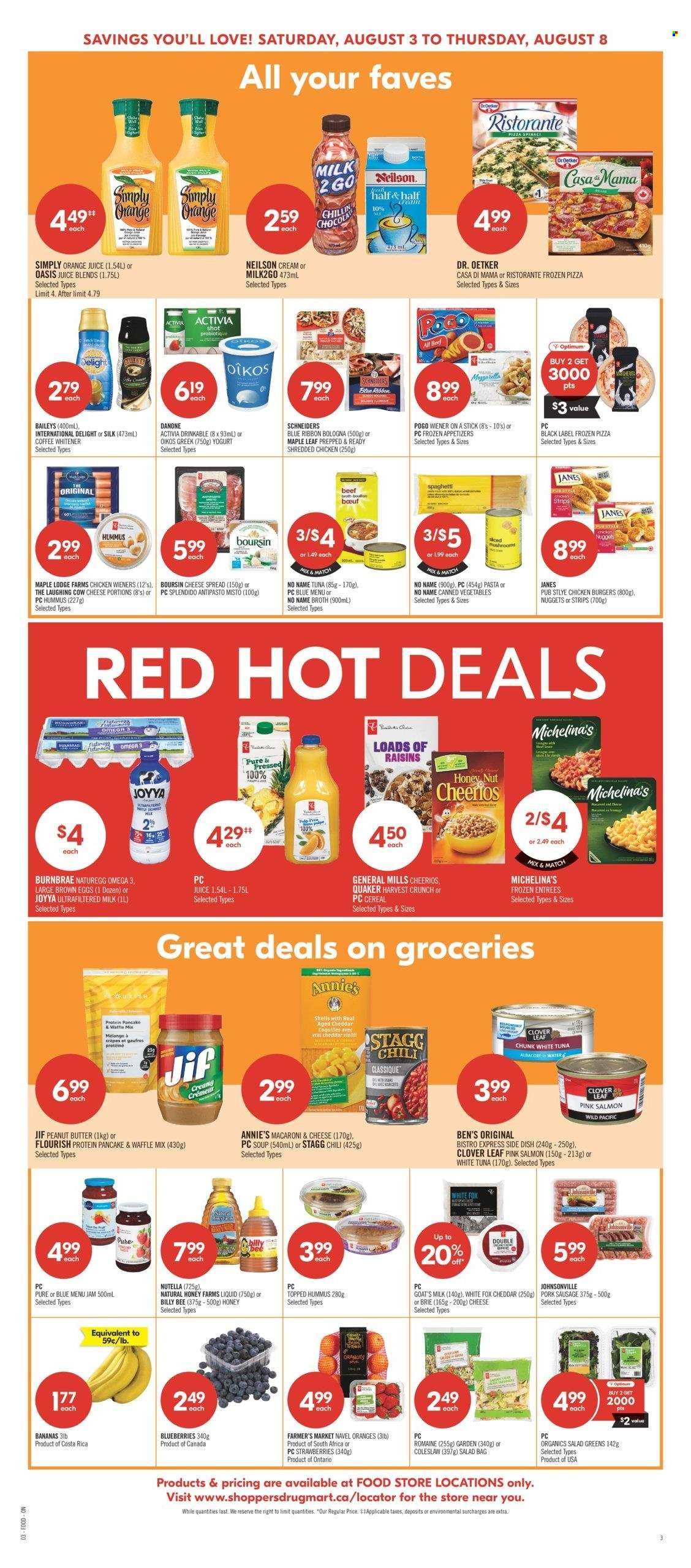 Shoppers Drug Mart flyer - August 03, 2024 - August 08, 2024. Page 7