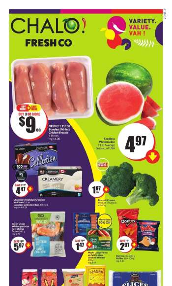 Chalo! FreshCo. Flyer - August 01, 2024 - August 07, 2024.